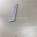 4343 3003 Extrudering Dimple Aluminium Hour Glass Tube